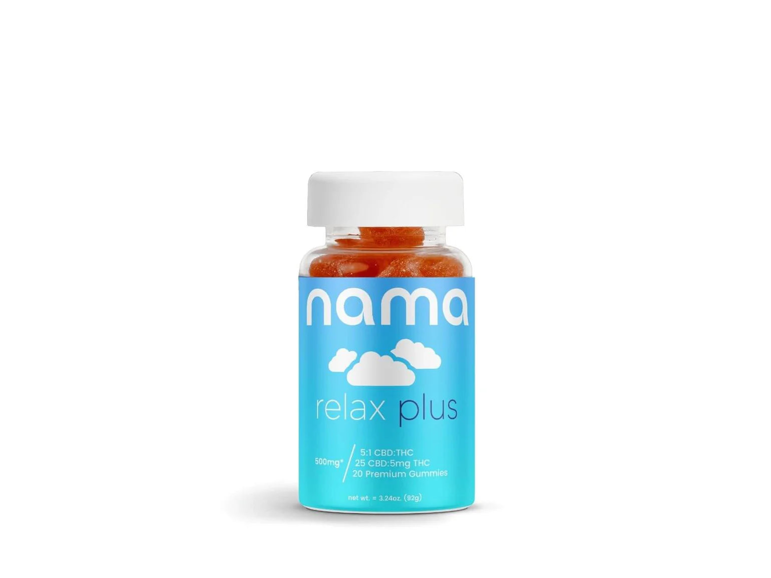 Nama Relax Plus Delta-9 THC and CBD Gummies