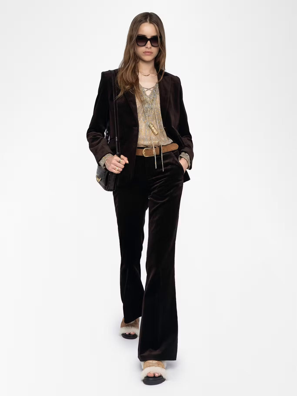 Zadig & Voltaire Prevy Velvet Pants