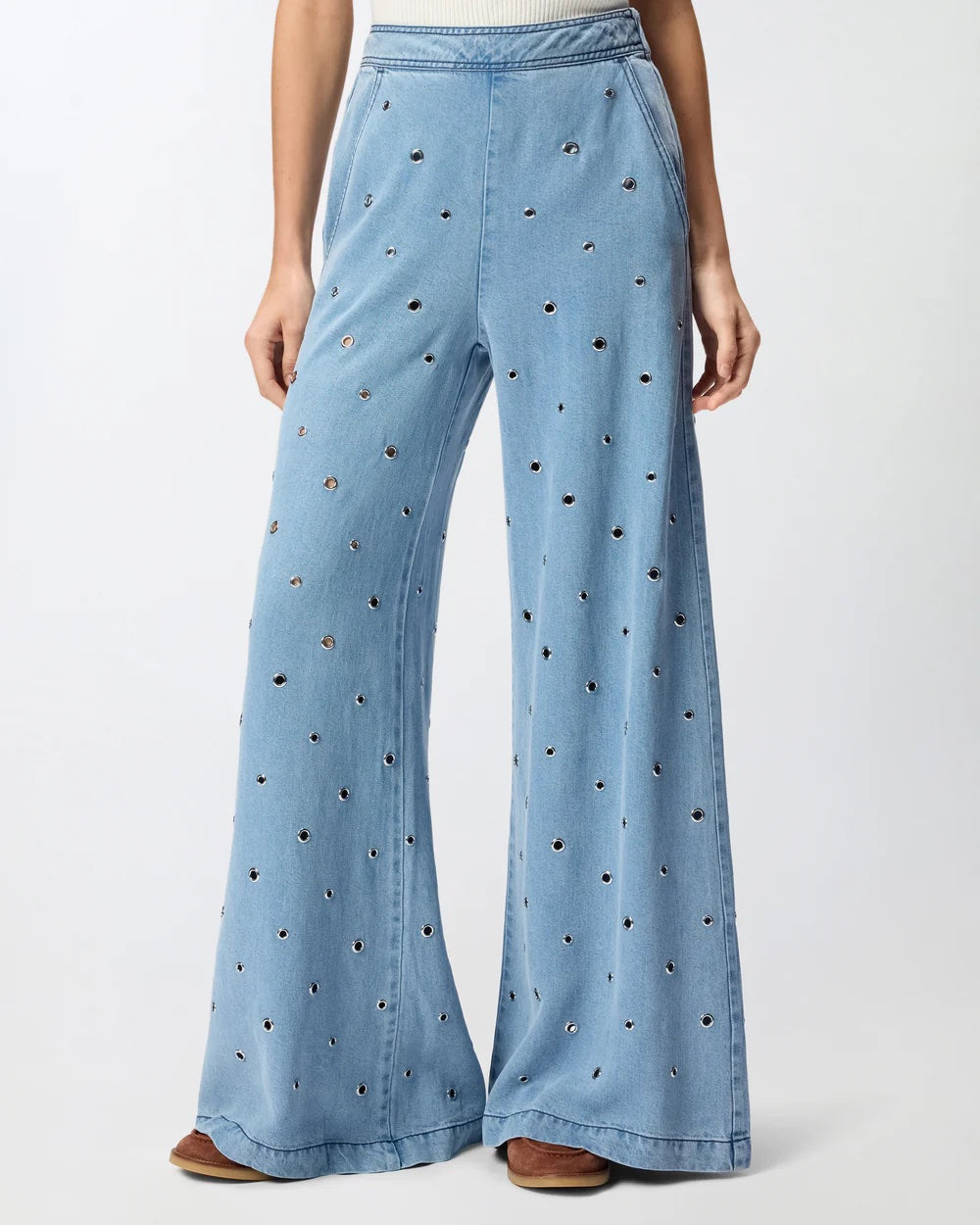 PINKO Denim Jeans With Eyelets