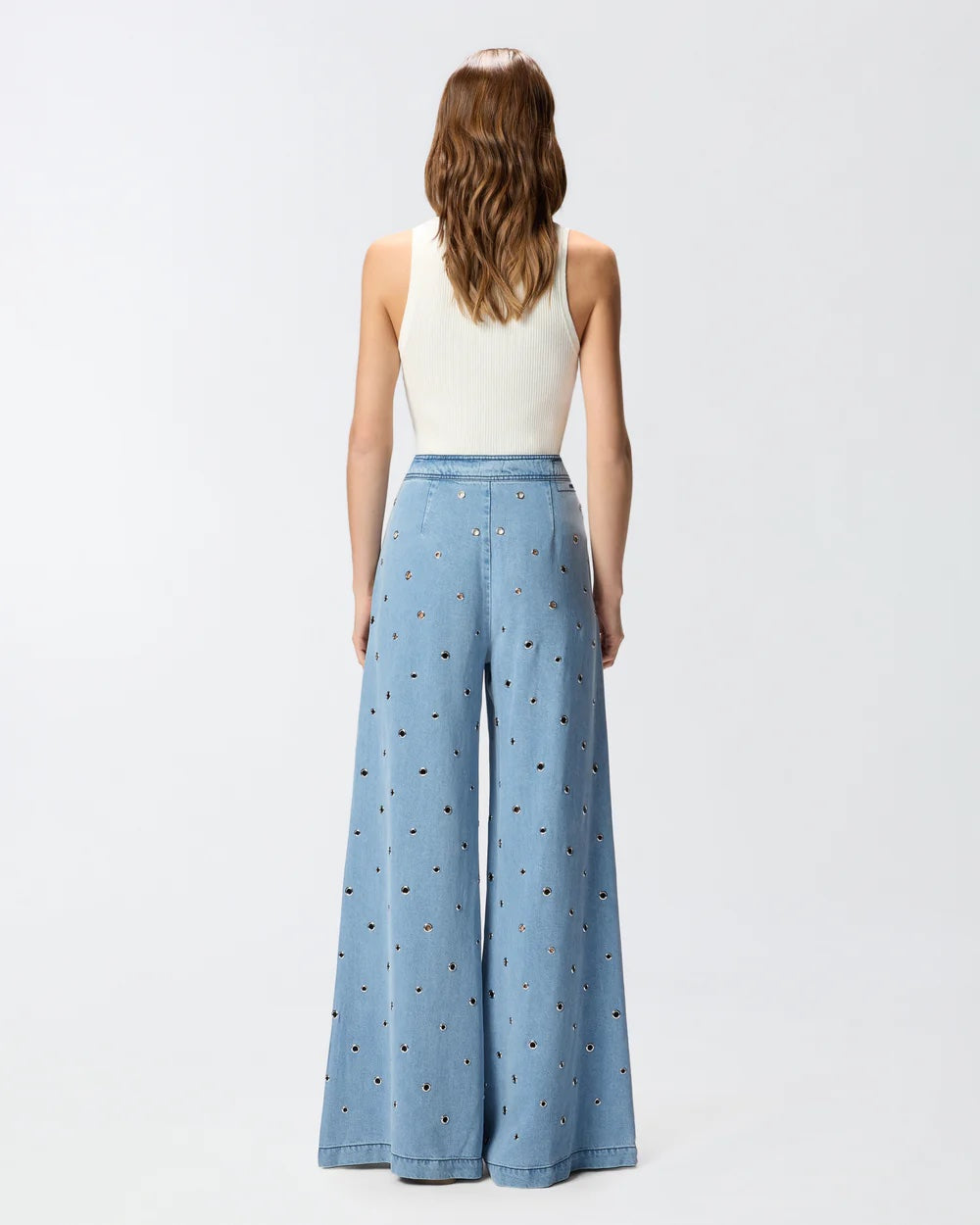 PINKO Denim Jeans With Eyelets