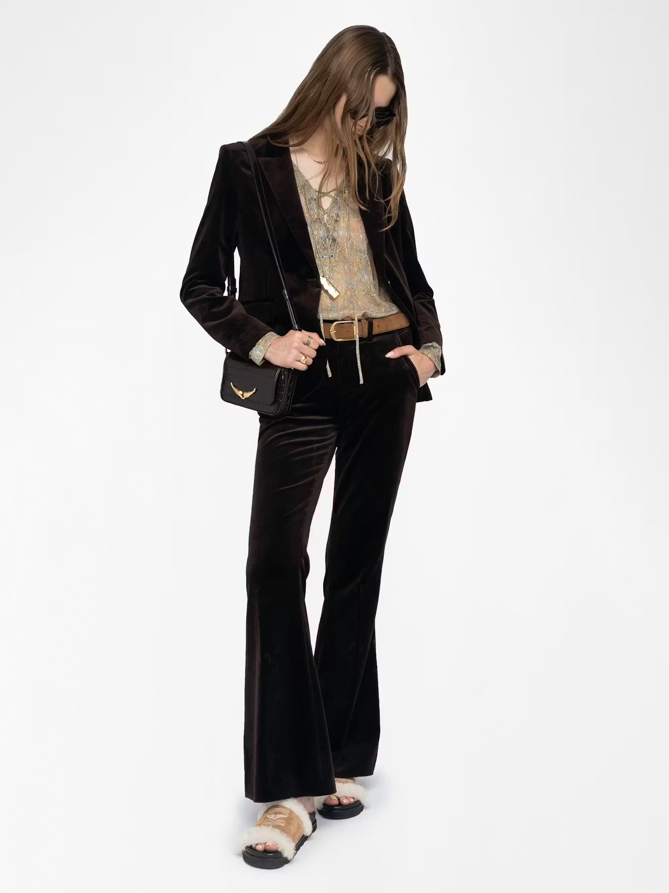 Zadig & Voltaire Prevy Velvet Pants