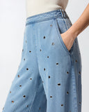 PINKO Denim Jeans With Eyelets