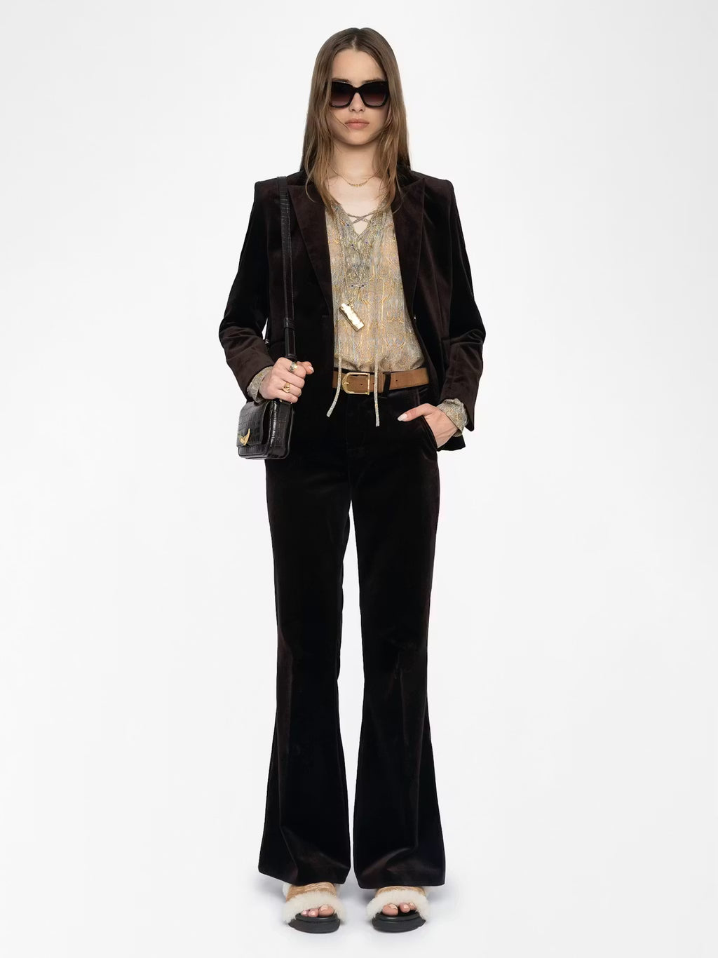 Zadig & Voltaire Prevy Velvet Pants