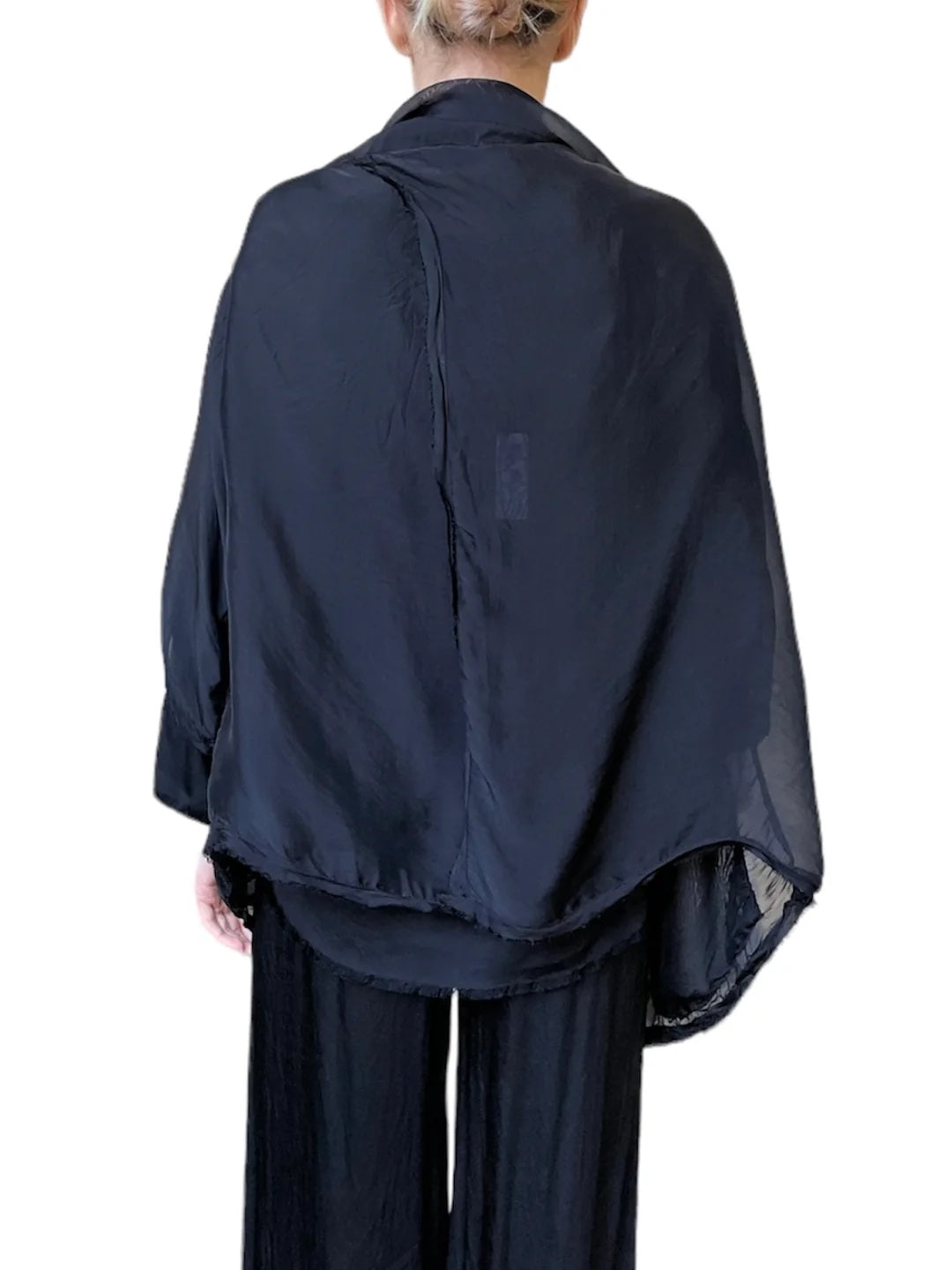 JAGA Privee Jacket Chiffon in Black