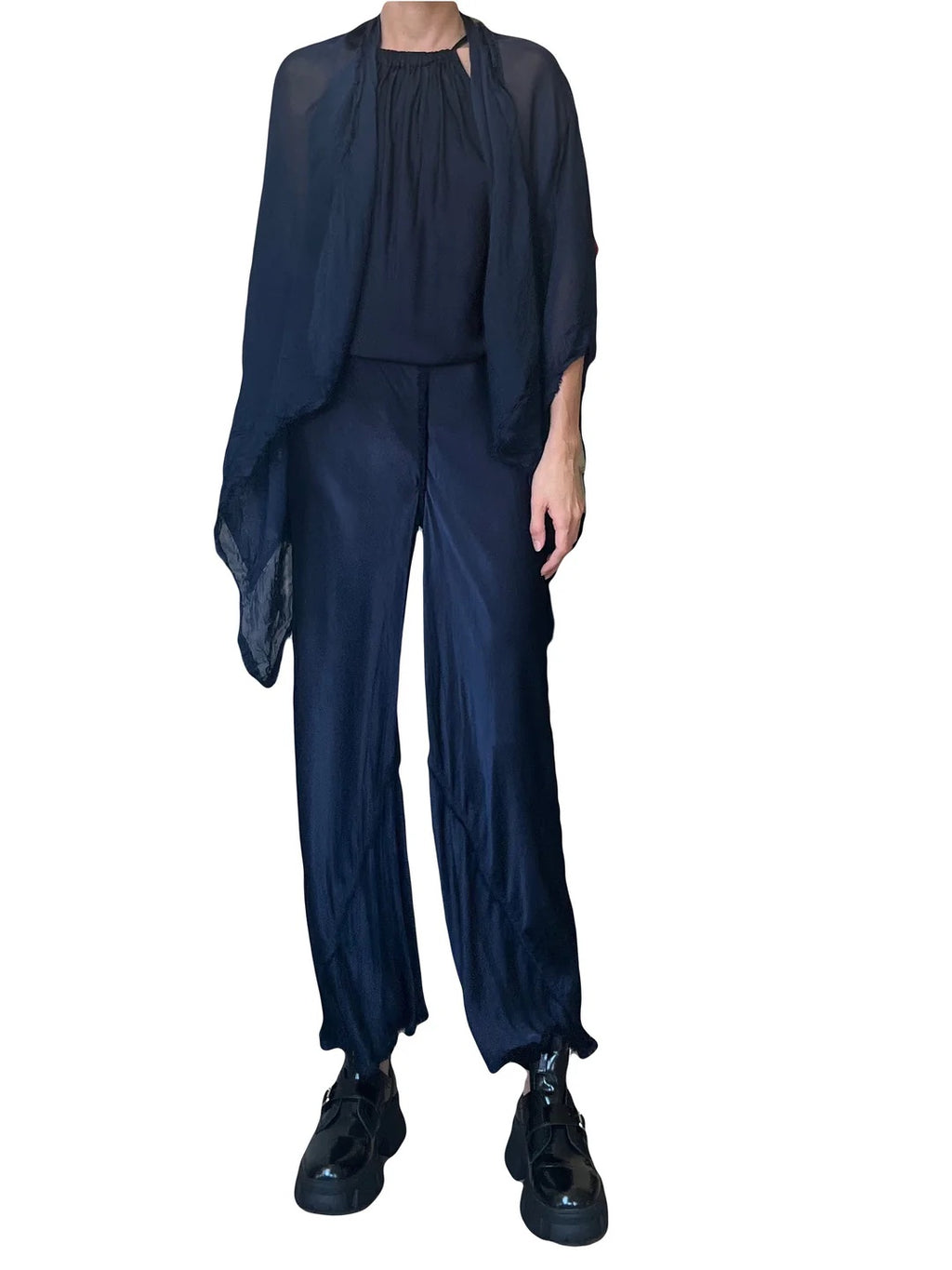 JAGA Privee Jacket Chiffon in Black