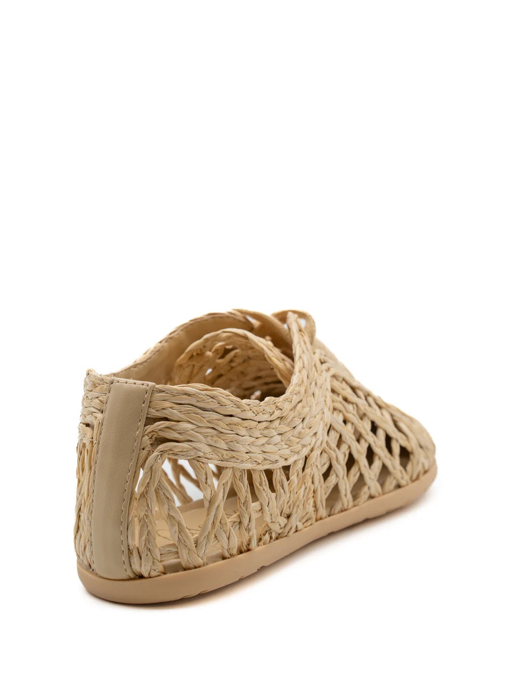 Paloma Barcelo Palomitas CORA RAFFIA NATURAL SNEAKER