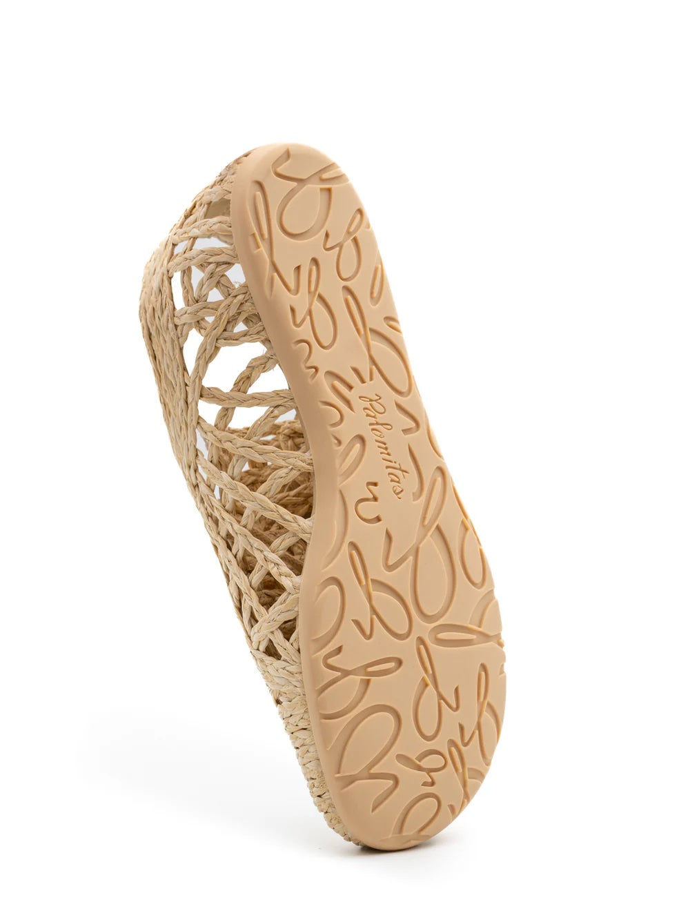Paloma Barcelo Palomitas CORA RAFFIA NATURAL SNEAKER