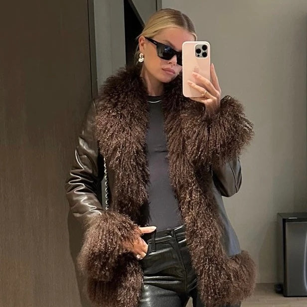 Susanna Chow Dorothy Shearling Coat