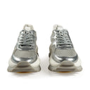 VicMatie D22 RUNNING LACE-UP SNEAKER SILVER/GREY