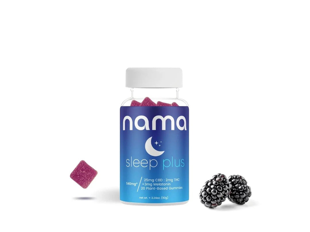Nama Sleep Plus Gummies | Delta-9 THC, CBD, and Melatonin