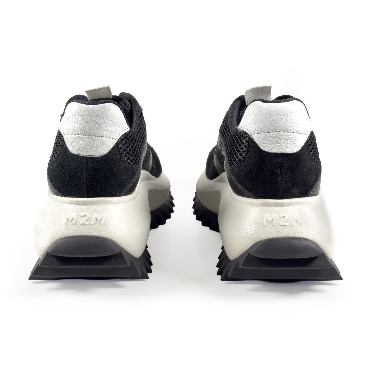 VicMatie D22 RUNNING LACE-UP SNEAKER BLACK