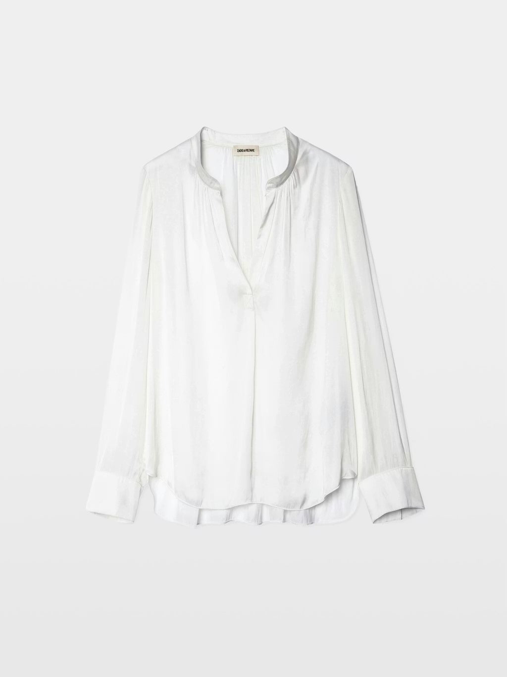Zadig & Voltaire Tink Satin Blouse White