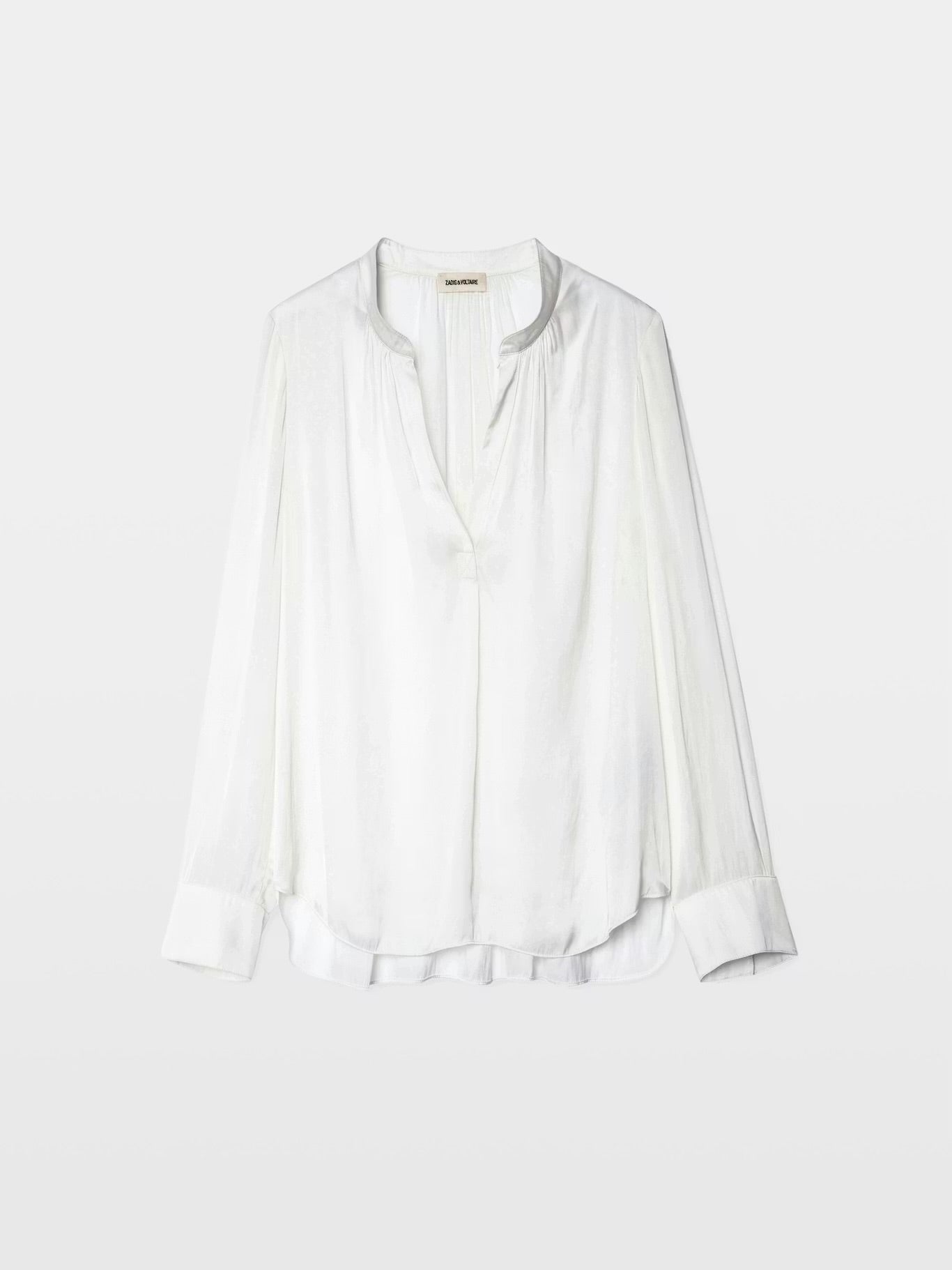 Zadig & Voltaire Tink Satin Blouse White
