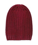 Avant Toi Cherry Knit Beanie Hat