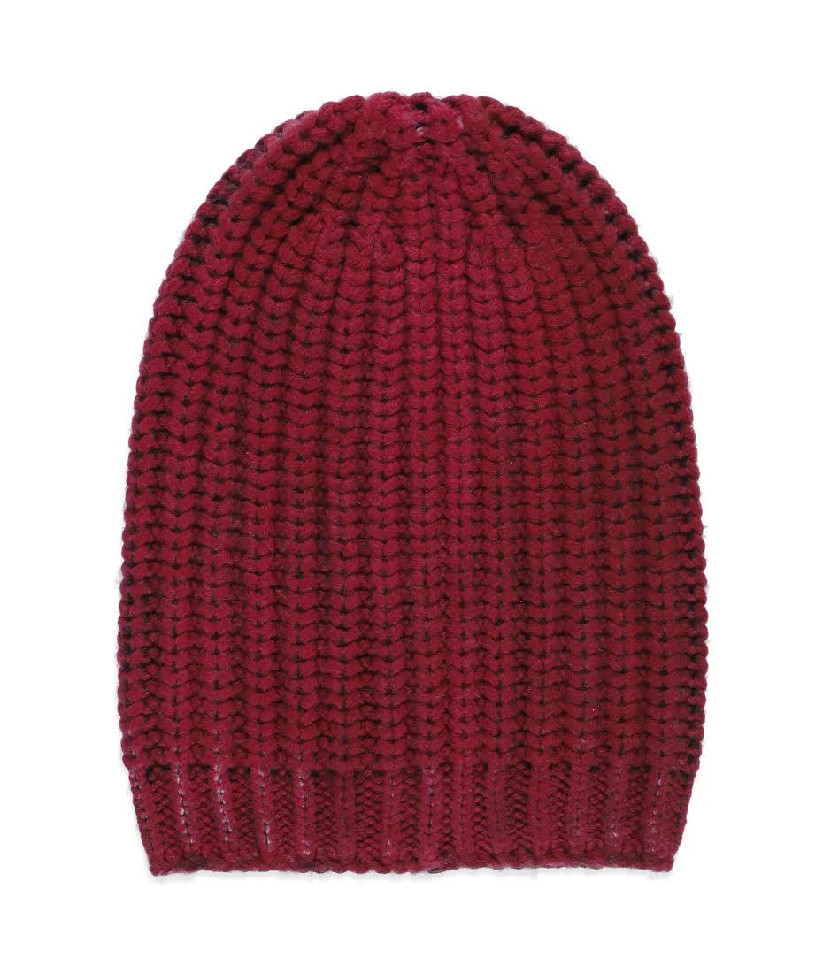 Avant Toi Cherry Knit Beanie Hat