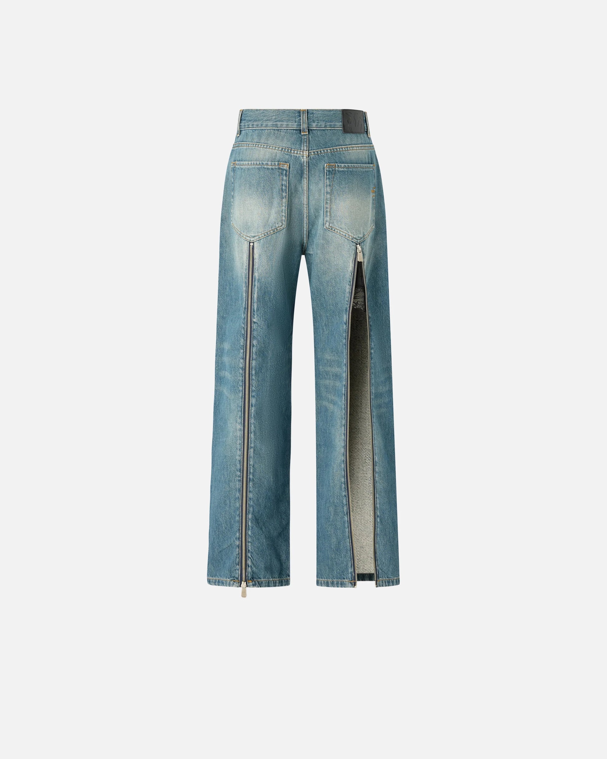 PINKO Loose-Fit Jeans with Rear Zips