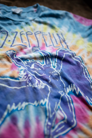 Madeworn Led Zeppelin Whole Lotta Love Tie Dye Tee