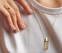 Atelium Citrine Pendant Necklace