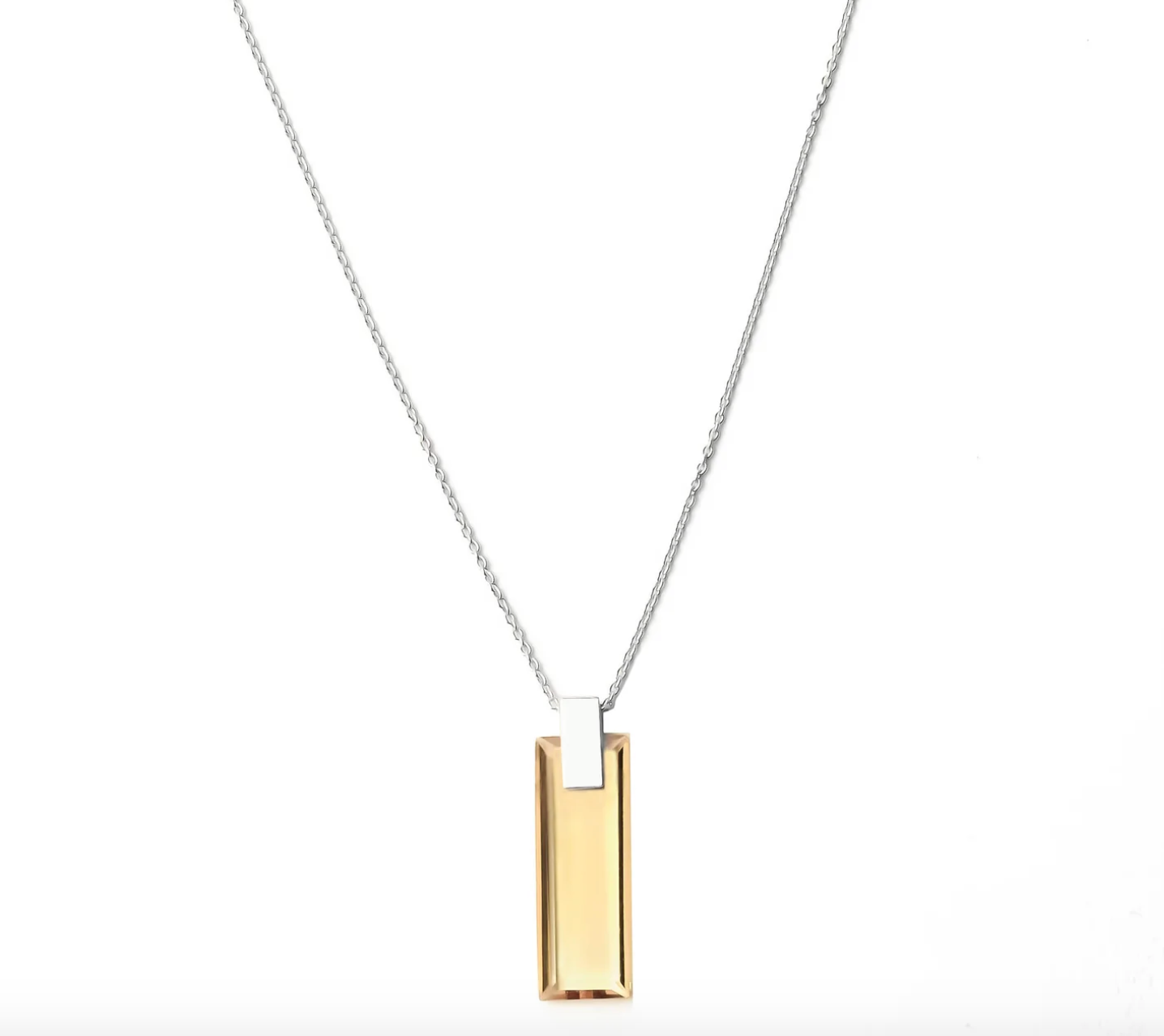 Atelium Citrine Pendant Necklace