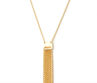 Atelium Multi-Strand Tassel Necklace