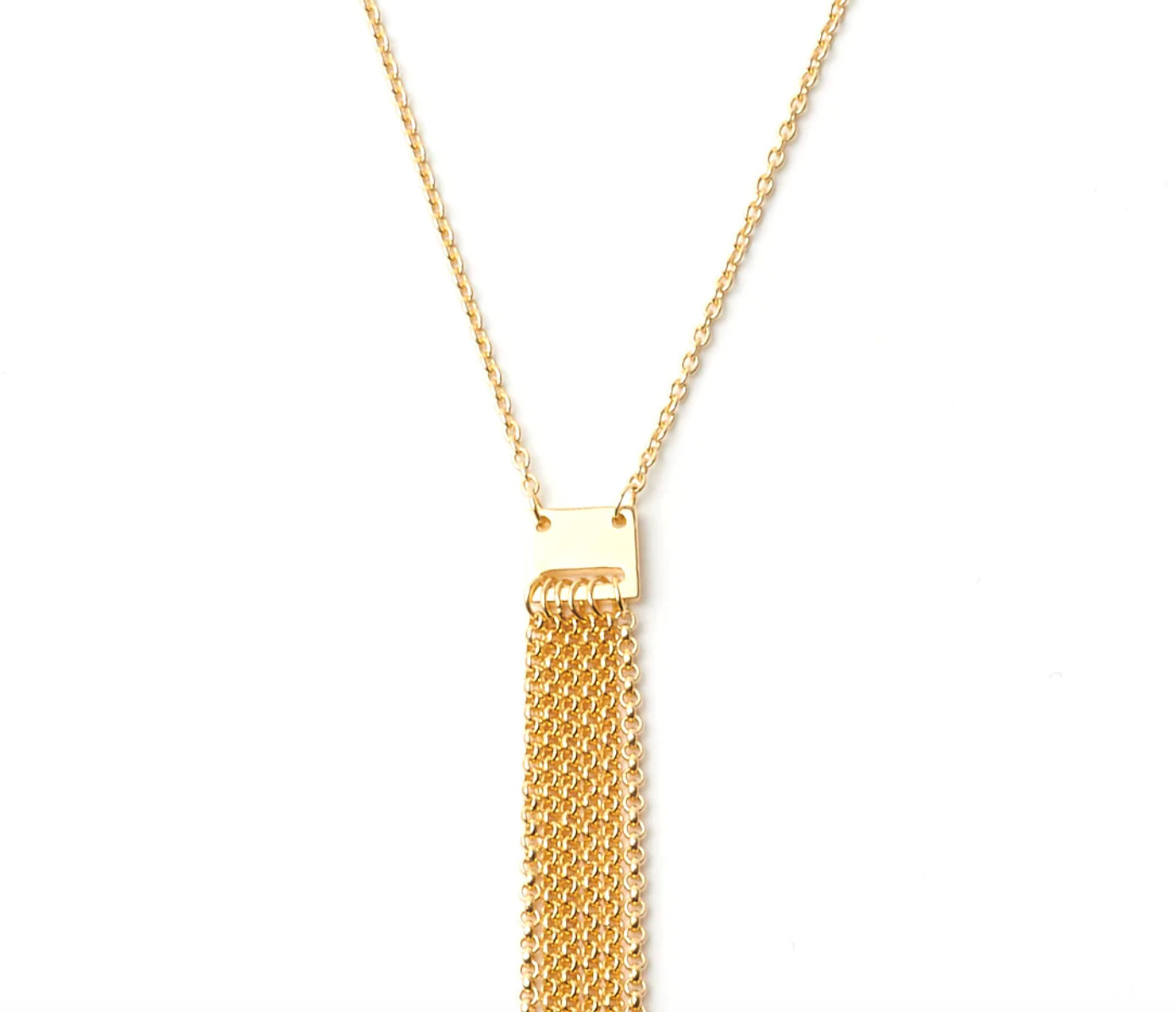 Atelium Multi-Strand Tassel Necklace