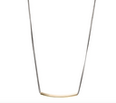 Atelium Three Strand Mixed Metal Necklace