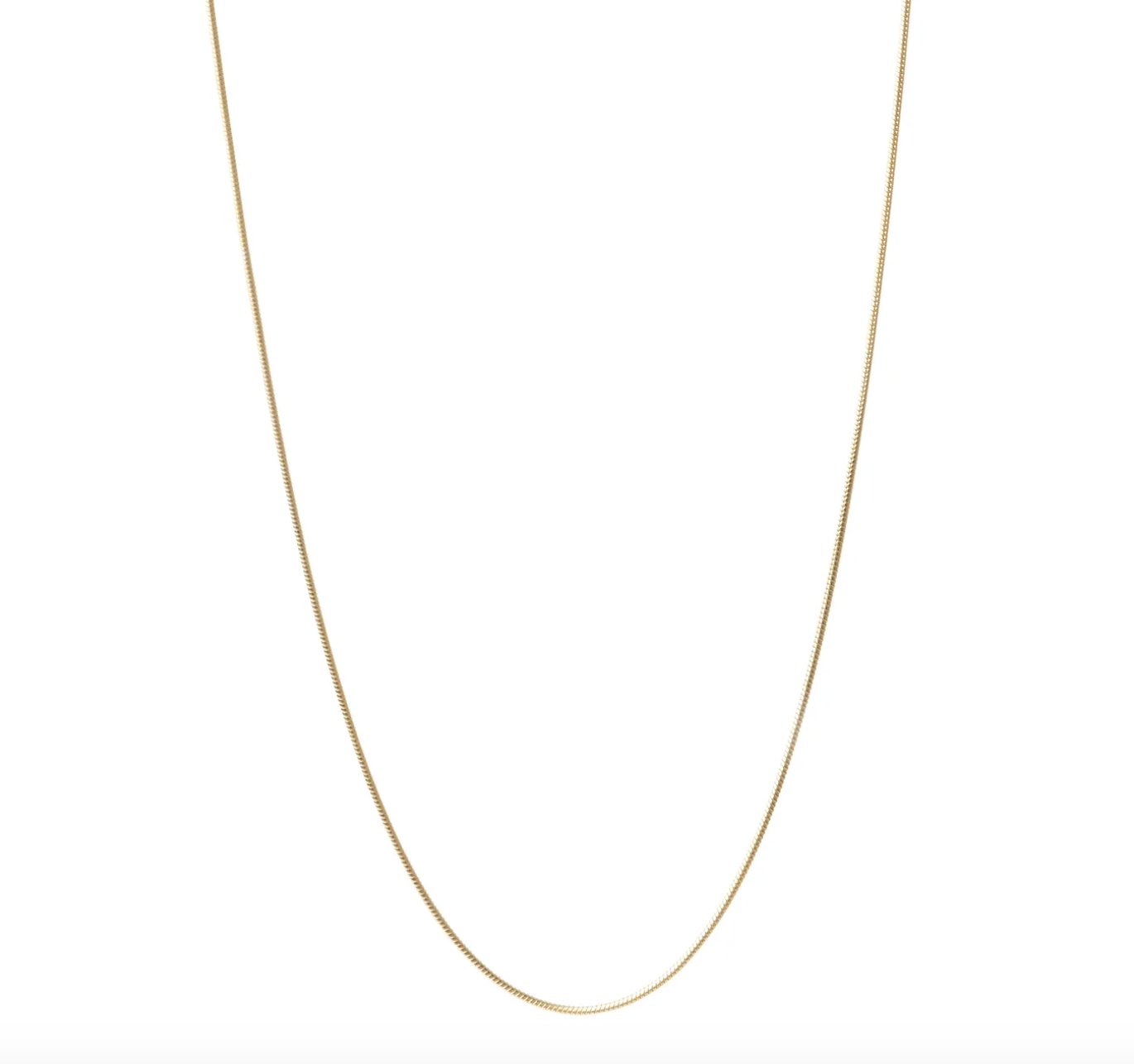 Atelium 18k Gold Round Snake Necklace