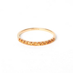 Atelium 18k Gold Citrine Band