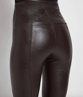 Lyssé Textured Leather Leggings