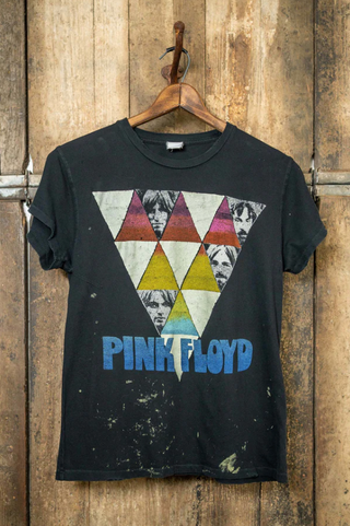 Madeworn Pink Floyd Echoes Coal Pigment Tee