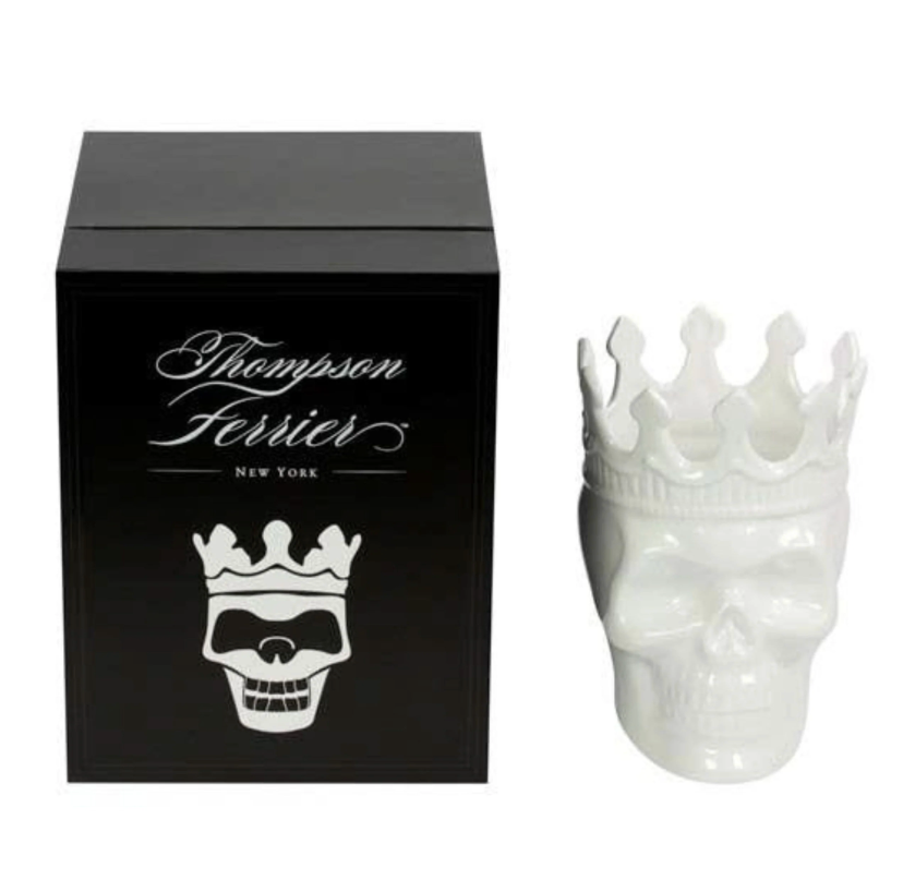Thompson Ferrier Skull Candle