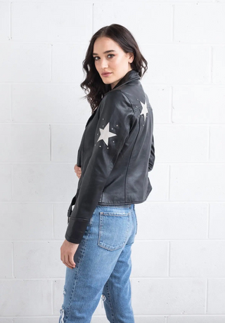 DEA Star Leather Jacket