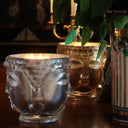 Thompson Ferrier Clear Glass Buddha Candle