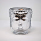 Thompson Ferrier Clear Glass Buddha Candle