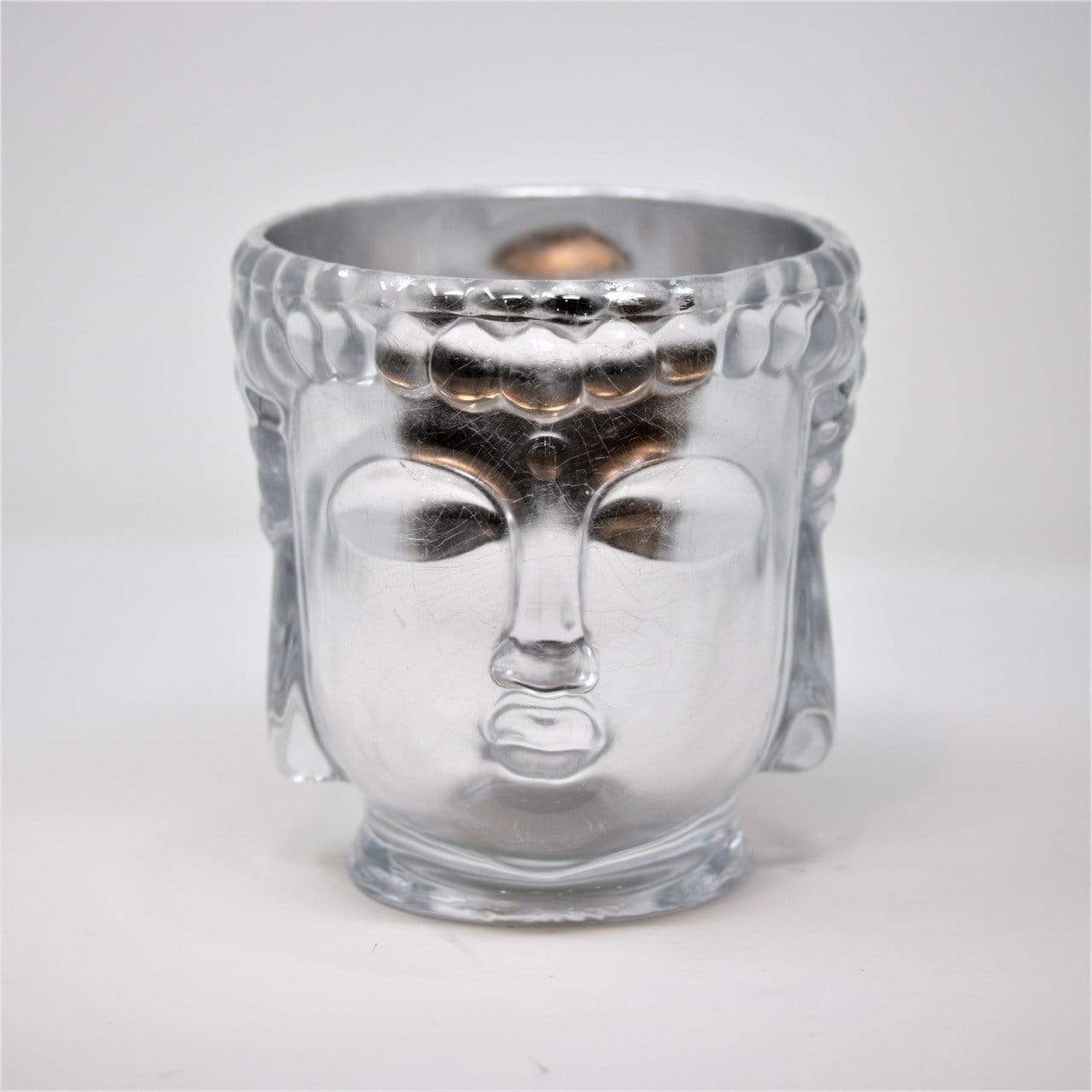Thompson Ferrier Clear Glass Buddha Candle